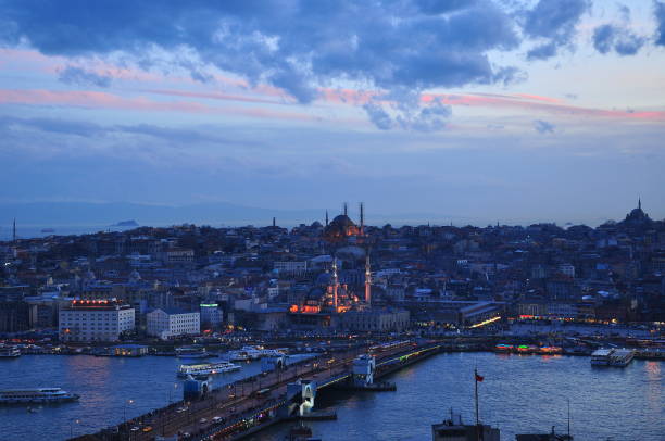 istock Aerial view of Istanbul 1071669876
