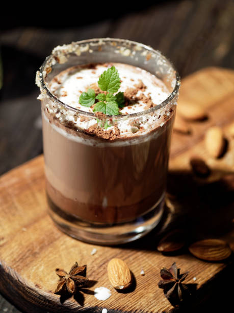 istock Cocoa with almond milk 1071674474