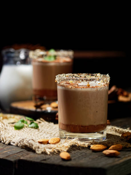 istock Cocoa with almond milk 1071674568