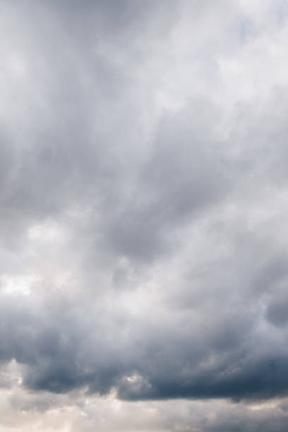 istock Gray color clouds partly cover the  sky 1071678854