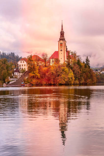 istock Bled, Slovenia view with church 1071689970