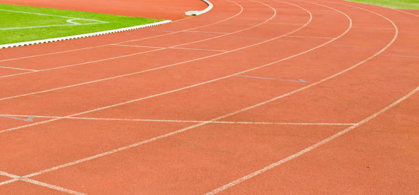 istock Tartan track in a stadium 1071727772