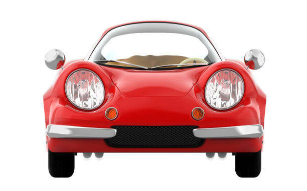 istock retro sport car cartoon 3d front 1071733424