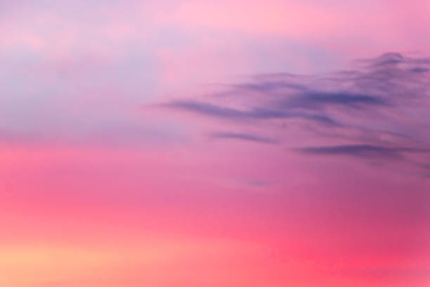 istock Beautiful color light sky with cloud background from sunset 1071736080