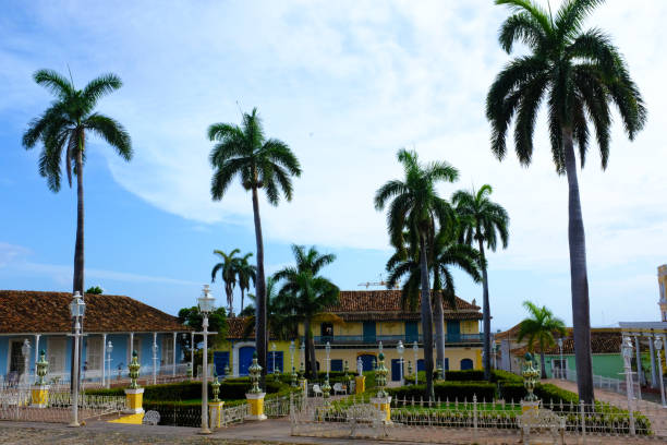 istock Plaza Mayor in Trinidad, Cuba 1071740348