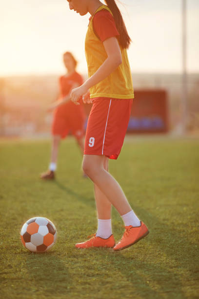 istock Women's Soccer Team 1071742622