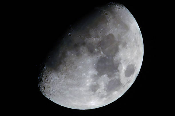 istock Waxing Gibbous Moon, View From The Earth 1071744932