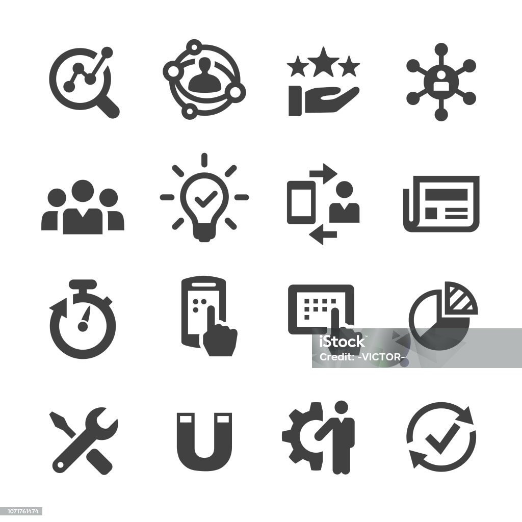 User Experience Icon - Acme Series User Experience, Icon stock vector