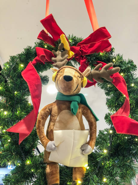Reindeer, Christmas and New year decoration.