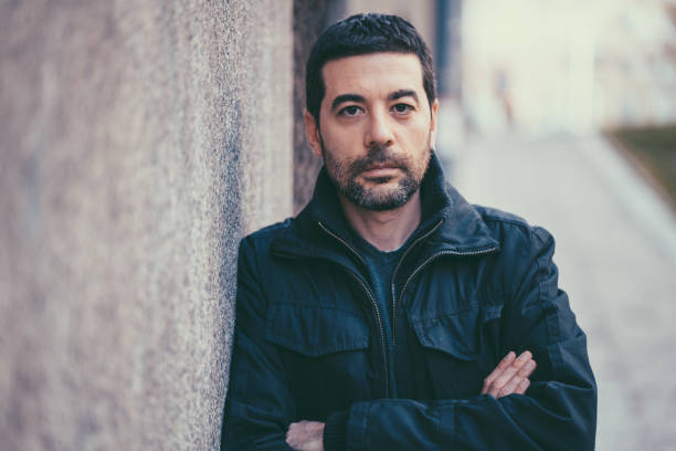 istock Man's portrait outside 1071765956