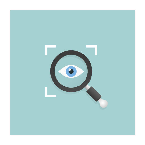 Transparency Icon Transparency Icon clear eyes stock illustrations