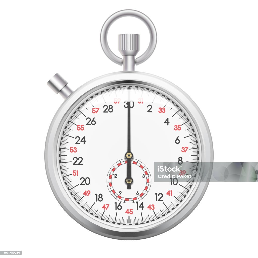 Chronometer Example Realistic Chronometer Stock Illustration - Download Image Now - Alarm ...