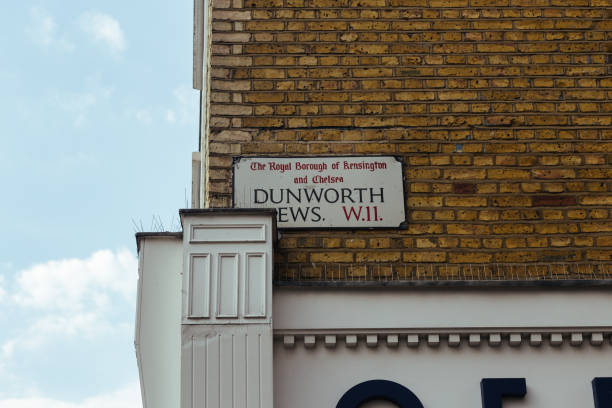 istock Dunworth Mews name sign 1071789010