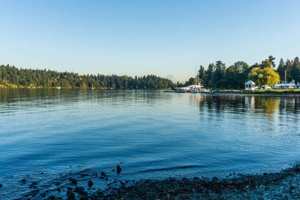 istock Lake Shoreline And Mountain 4 1071789694