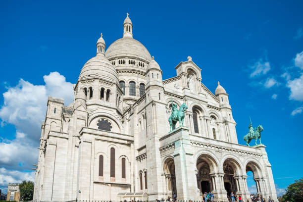istock Basilica Sacre Coeur on Montmartre in Paris 1071795432