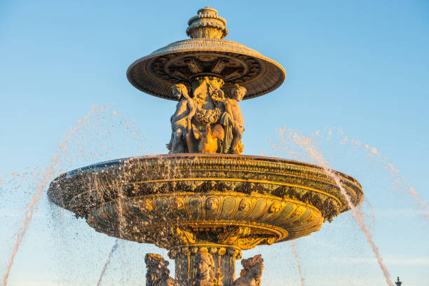 istock Fountain on Place de la Concorde in Paris 1071795794