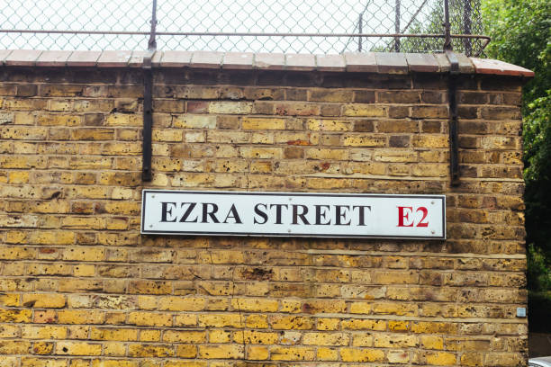 istock Ezra Street name sign, London 1071801792