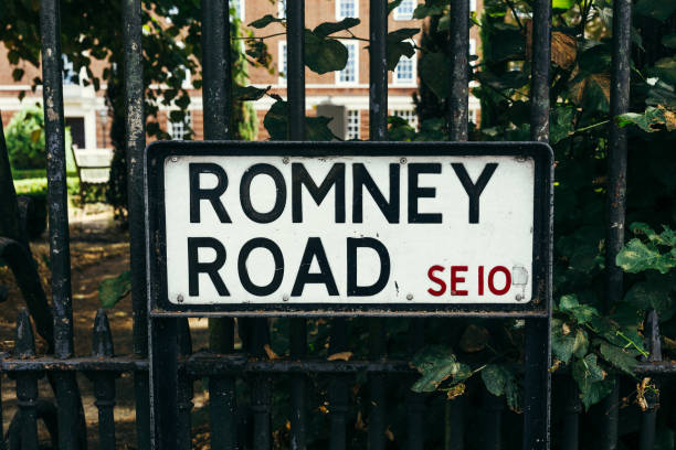istock Romney street sign, London 1071802174