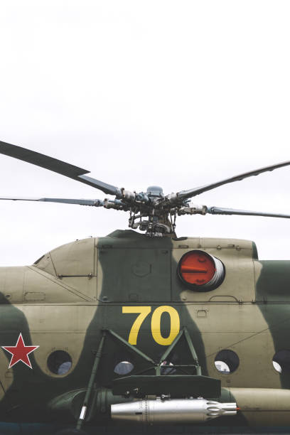istock Military helicopter on white background 1071806038