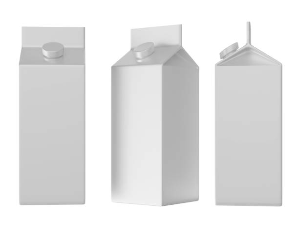 istock three cartons of white milk, isolated on white background, three views, 3d illustration 1071806362