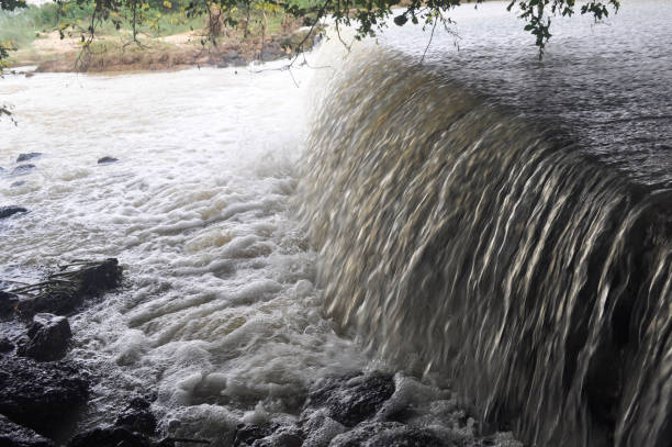 istock Waterfall in Middle of Forest 1071812450