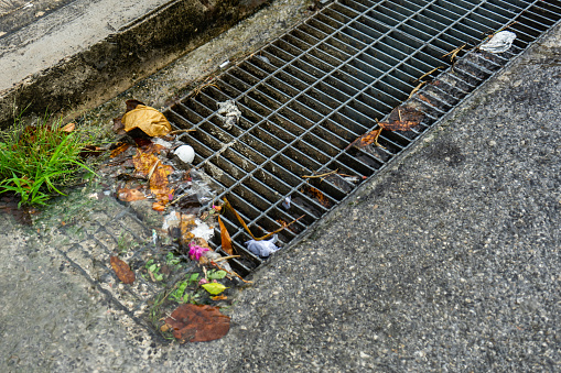 Street drainage and garbage