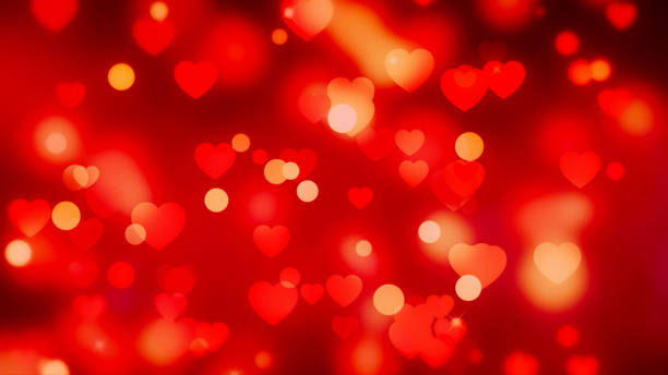 istock Red heart shapes Background 1071826230