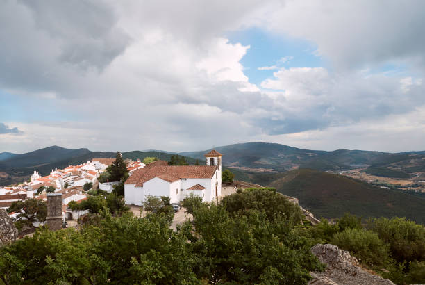 istock View over the town church 1071826264
