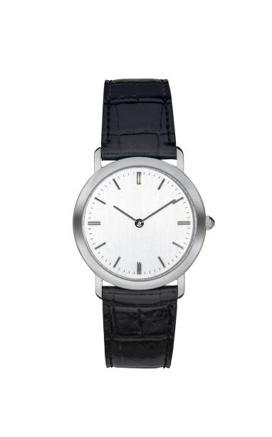 istock Silver wrist watch isolated with clipping path 1071854086