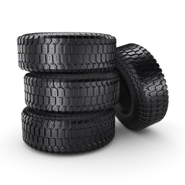 istock 3D rendering truck tires 1071874934
