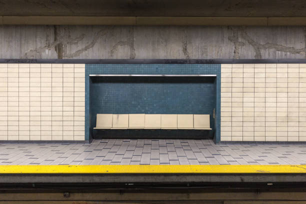 istock Scene of seats and tiled wall 1071898380