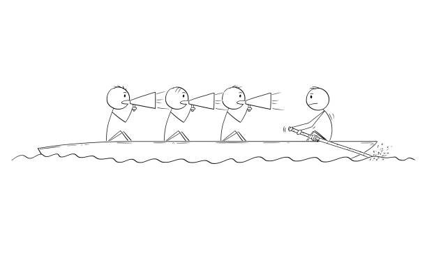 Leadership Ruderboot 80+ Grafiken, lizenzfreie Vektorgrafiken und Clipart zu Rudern Mit ...