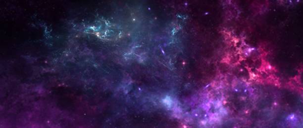 istock Planets and galaxy, cosmos, physical cosmology, science fiction wallpaper. 1071945506