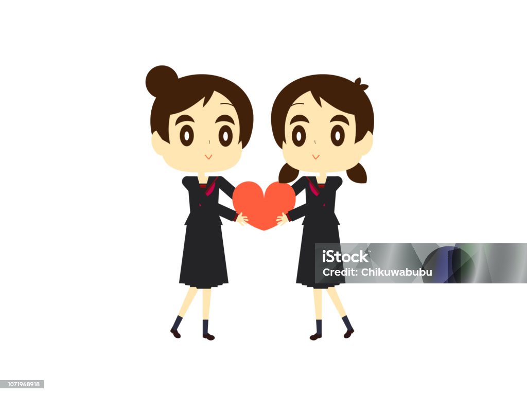 Love Between Females Stock Illustration - Download Image Now ...