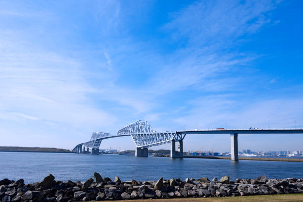 istock Tokyo Gate Bridge and Tokyo Bay Area 1071974706