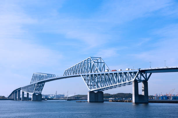 istock Tokyo Gate Bridge and Tokyo Bay Area 1071974730