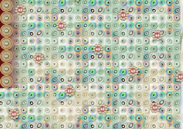 Textile print design