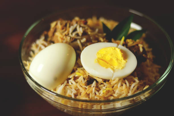 istock Delicious chicken biriyani 1071986036