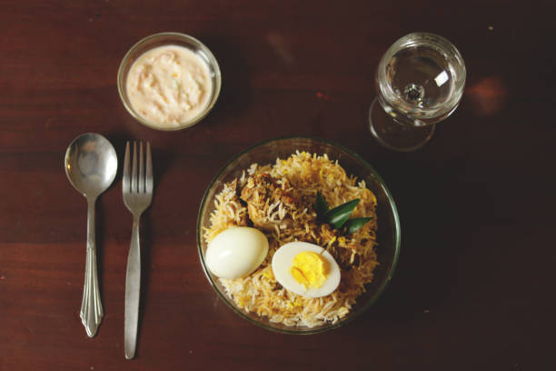 istock Delicious chicken biriyani 1071986068