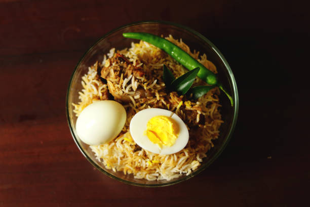 istock Delicious chicken biriyani 1071988910