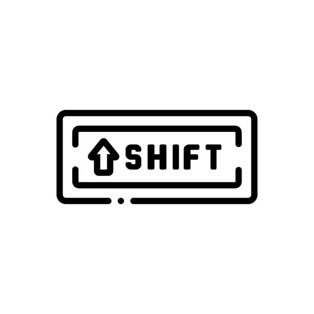 Key Board Shift Icon 90+ Shift Key Stock Illustrations, Royalty-Free Vector Graphics & Clip ...