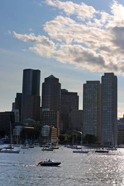 istock Boston skyline, Inner Harbor, USA 1072004446