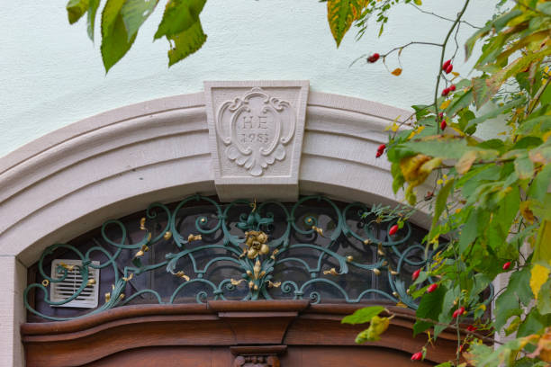 istock historical city facades with doors and windows details 1072006496