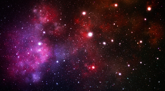 Red nebula stars