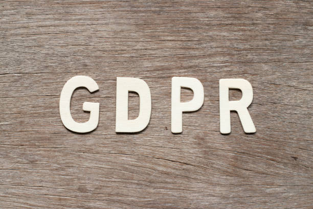 istock Alphabet letter in word (General Data Protection Regulation) on wood background 1072011118