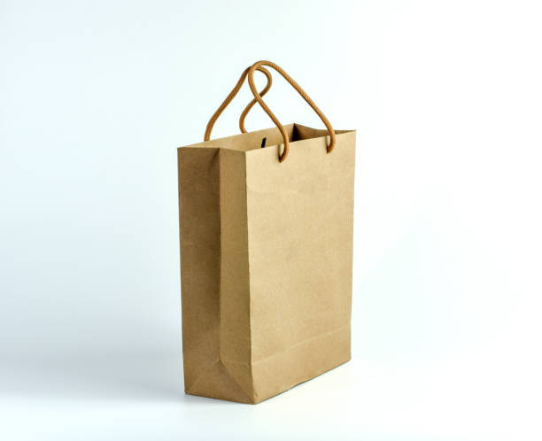 istock Recycled paper shopping bag. 1072011322