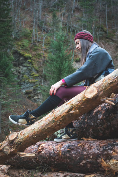 istock Young woman on woods 1072021596
