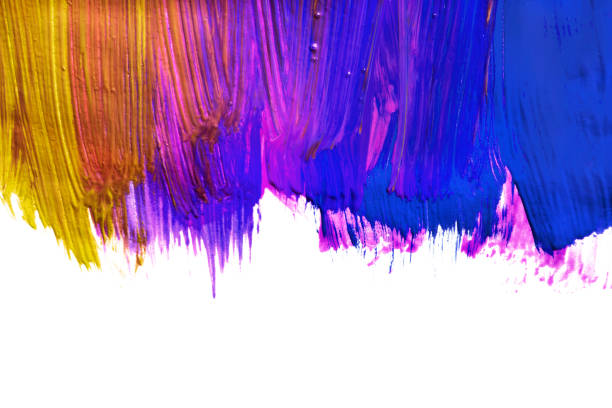 istock Colorful paint brush strokes 1072032072
