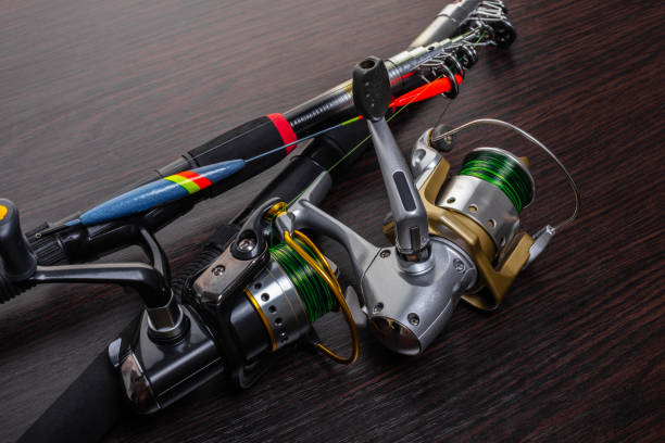 istock fishing rod with a coil 1072049090