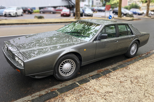 Aston Martin Lagonda Series 4.This extremely rare Lagonda is one of only 105 made during the 3 year production run of the Series 4 model and one of only 14 left in the world.
